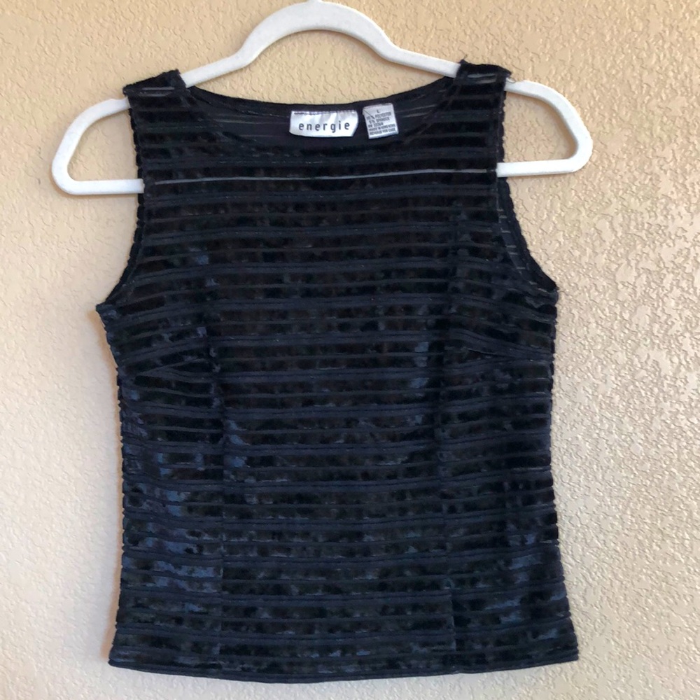 Vintage Energie velour top